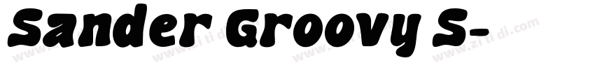 Sander Groovy S字体转换